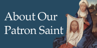 About Our Patron Saint